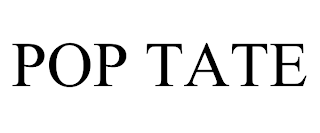 POP TATE trademark