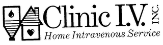 CLINIC I.V. INC. HOME INTRAVENOUS SERVICE