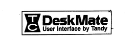TC DESKMATE USER INTERFACE BY TANDY