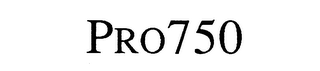 PRO750 trademark