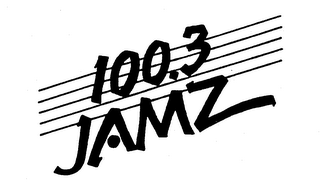 100.3 JAMZ trademark