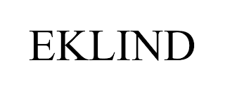 EKLIND trademark