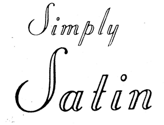 SIMPLY SATIN