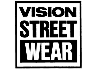 VISION STREET WEAR trademark