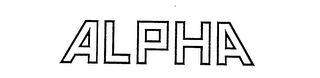 ALPHA trademark