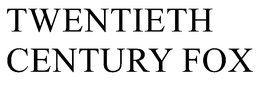 TWENTIETH CENTURY FOX trademark