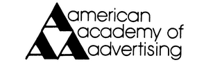 AAA AMERICAN ACADEMY OF ADVERTISING