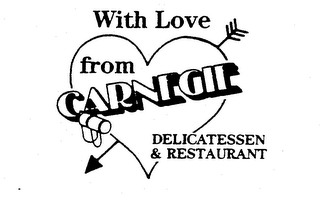 WITH LOVE FROM CARNEGIE DELICATESSEN & RESTAURANT