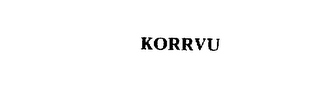 KORRVU trademark