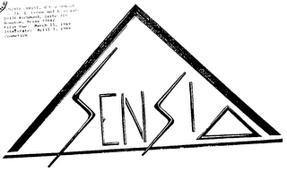 SENSIA trademark