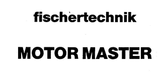 FISCHERTECHNIK MOTOR MASTER