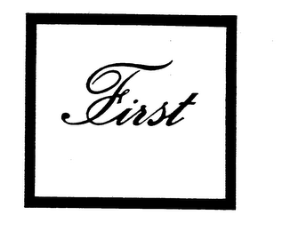 FIRST