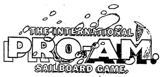 THE INTERNATIONAL PRO-AM SAILBOARD GAME