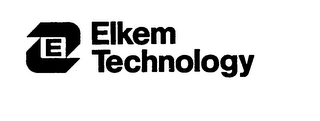 E ELKEM TECHNOLOGY