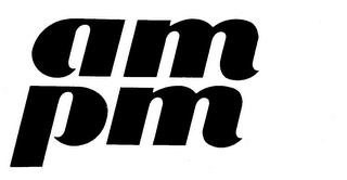 AM PM trademark