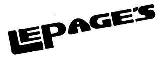 LEPAGE'S trademark