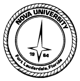 NOVA UNIVERSITY 1964 FORT LAUDERDALE, FLORIDA