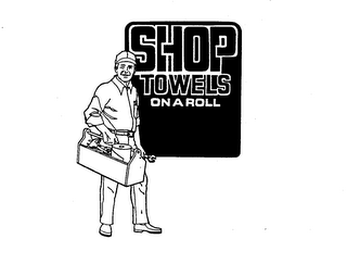 SHOP TOWELS ON A ROLL