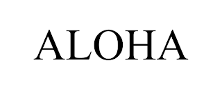 ALOHA trademark