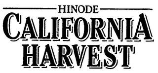 HINODE CALIFORNIA HARVEST