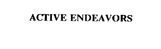 ACTIVE ENDEAVORS trademark