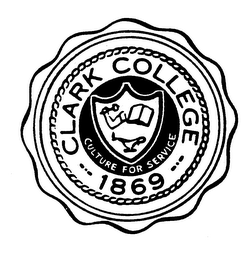 CLARK COLLEGE 1869 CULTURE FOR SERVICE