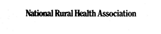 NATIONAL RURAL HEALTH ASSOCIATION