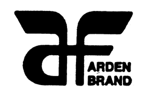 AF ARDEN BRAND trademark