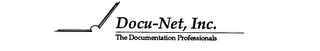 DOCU-NET, INC. THE DOCUMENTATION PROFESSIONALS trademark