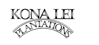 KONA LEI PLANTATIONS trademark