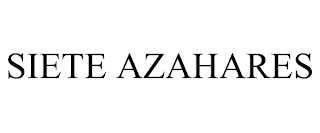 SIETE AZAHARES trademark