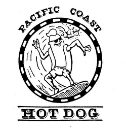 PACIFIC COAST HOT DOG trademark