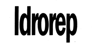 IDROREP trademark