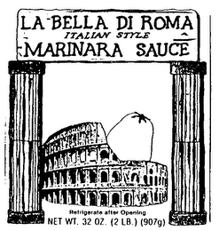 LA-BELLA DI ROMA ITALIAN STYLE MARINARA SAUCE