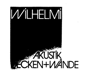 WILHELMI AKUSTIK DECKEN + WANDE