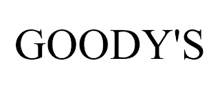 GOODY'S trademark