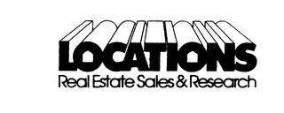 LOCATIONS REAL ESTATE SALES & RESEARCH