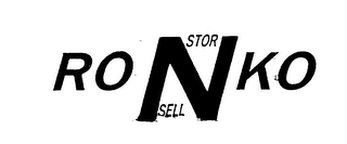 RONKO STOR N SELL