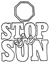 STOP THE SUN trademark