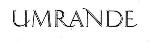 UMRANDE trademark
