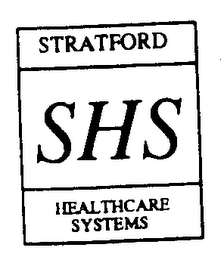 SHS STRATFORD HEALTHCARE SYSTEMS