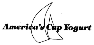 AMERICA'S CUP YOGURT