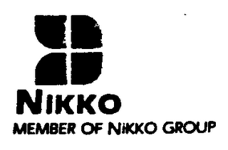NIKKO MEMBER OF NIKKO GROUP trademark