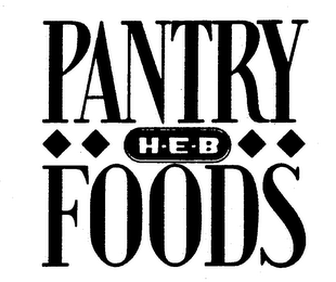 PANTRY H-E-B FOODS trademark