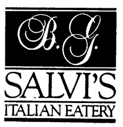B.G. SALVI'S ITALLIAN EATERY