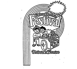 AQUAS FRESCAS FESTIVAL DISFRUTE LO NUESTRO AGUAS FRESCAS DE FRUTAS trademark