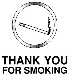 THANK YOU FOR SMOKING