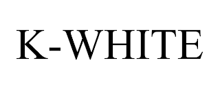 K-WHITE trademark