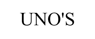 UNO'S trademark