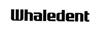 WHALEDENT trademark